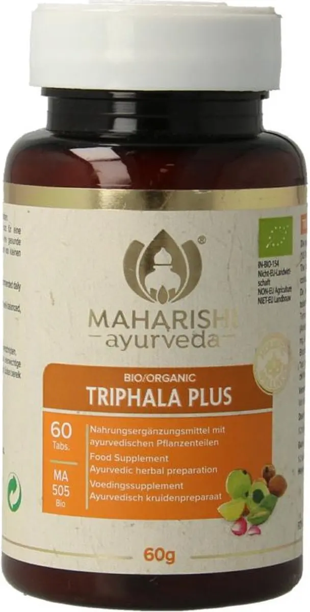 Maharishi Ayurveda Triphala Plus Bio 60 Tabletten