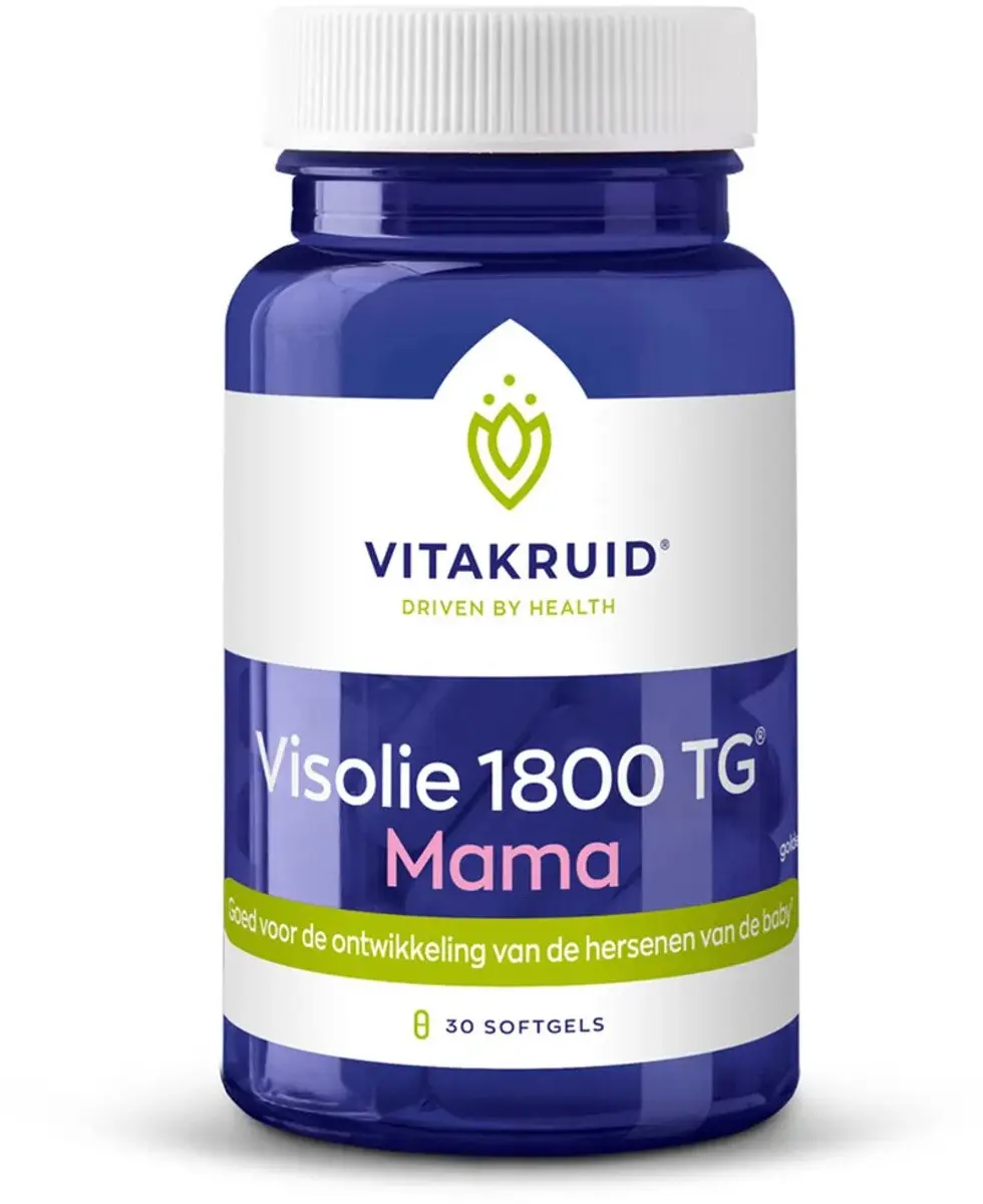 Vitakruid Visolie 1800 TG Mama - 60 Softgels