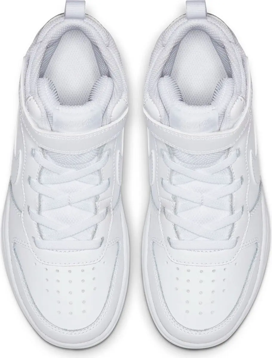 Nike Court Borough Mid 2 Kinderschoenen 29.5 - Wit