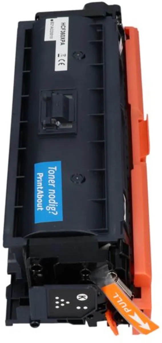 PrintAbout HP 508A CF360A Toner Zwart - 14.000 pagina's