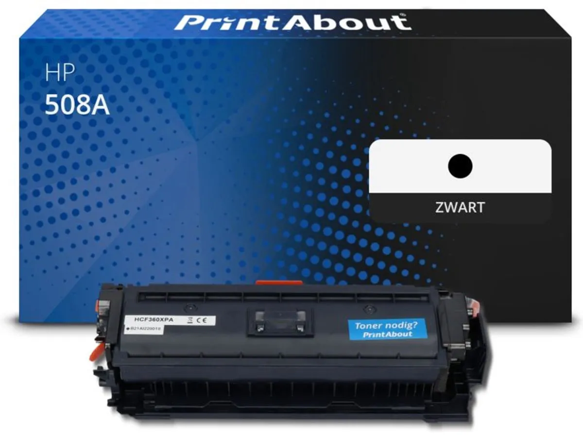 PrintAbout HP 508A CF360A Toner Zwart