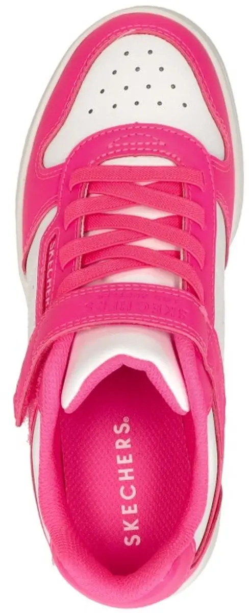 Skechers Quick Street Sneakers Dames - Roze - Maat 28 - afbeelding 5 van 6