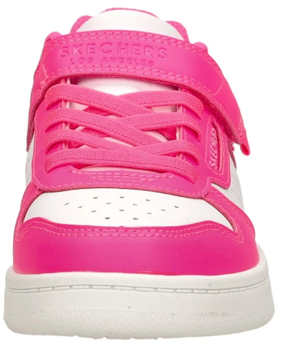 Skechers Quick Street Sneakers Dames - Roze - Maat 28 - afbeelding 3 van 6