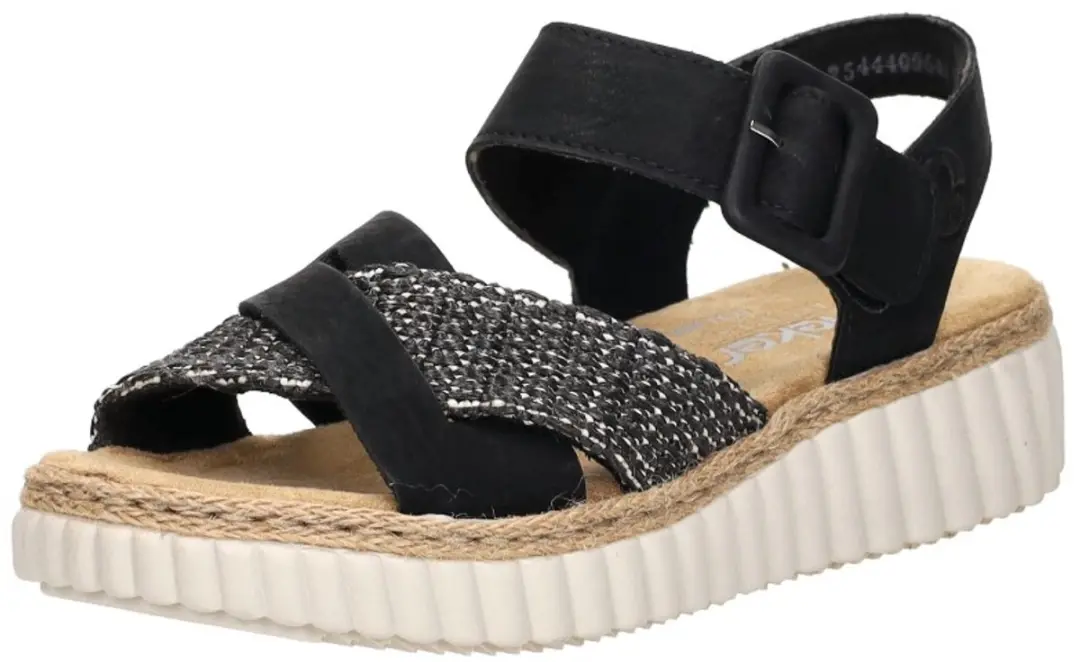 Rieker Plat Sandalen 69260 - Maat 40 - afbeelding 3 van 6