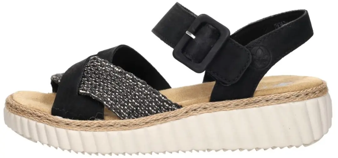 Rieker Plat Sandalen 69260 - Maat 40 - afbeelding 2 van 6