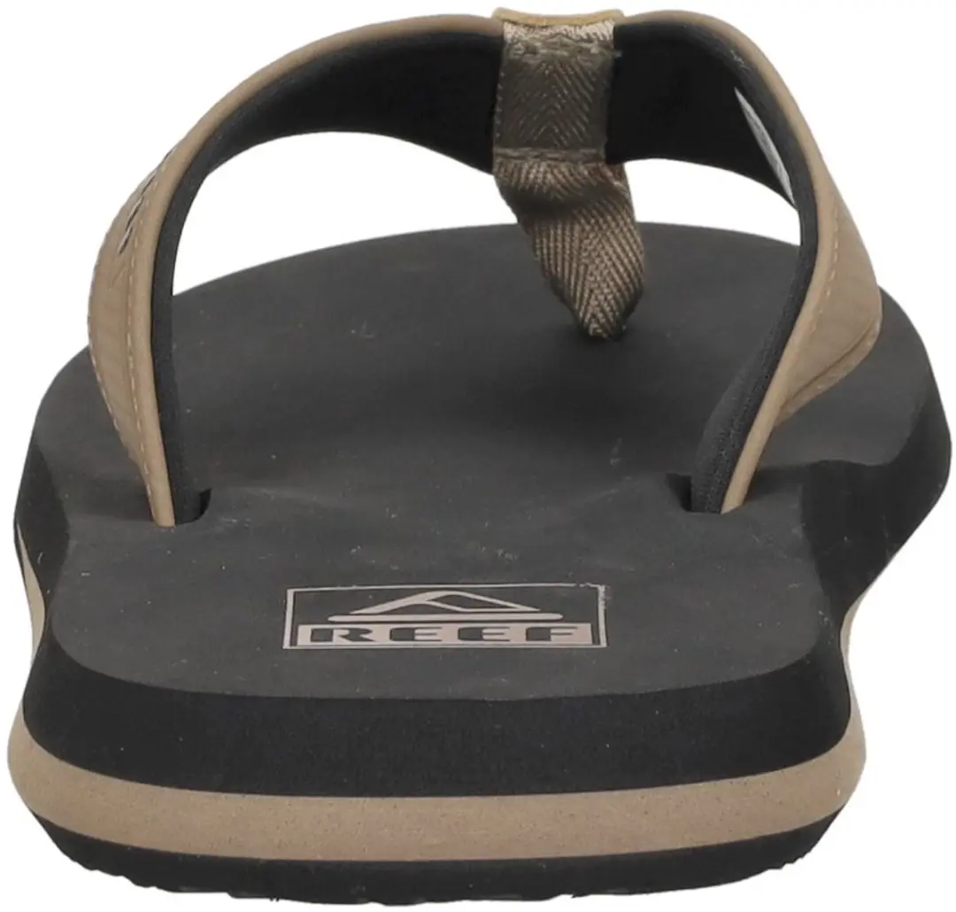 Reef The Layback Heren Slippers - Zwart/Cognac - Maat 43 - afbeelding 6 van 6