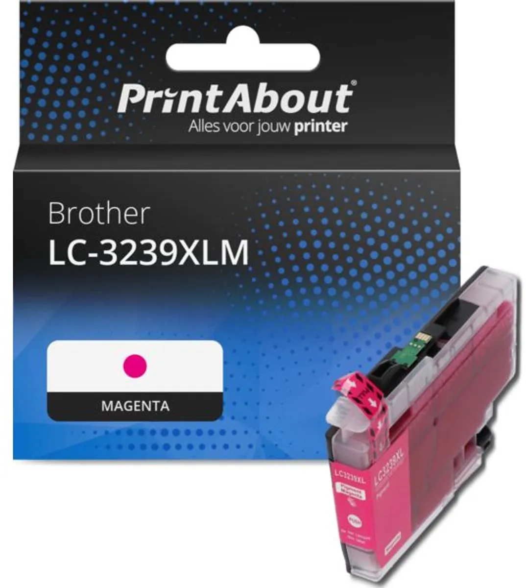 PrintAbout Brother LC-3239XLM Magenta Inktcartridge