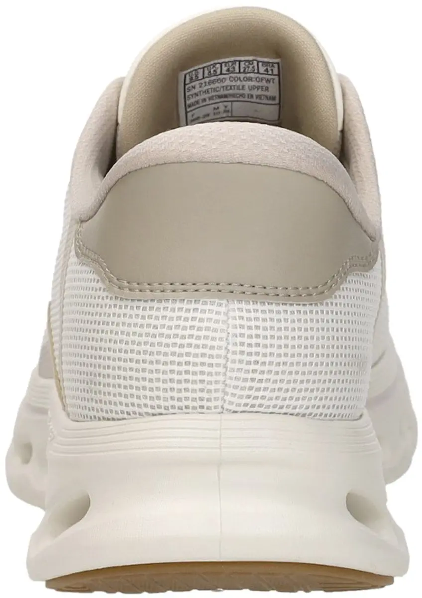 Skechers GO WALK GLIDE-STEP 2.0 ZAC Heren Instappers - Wit - afbeelding 5 van 6