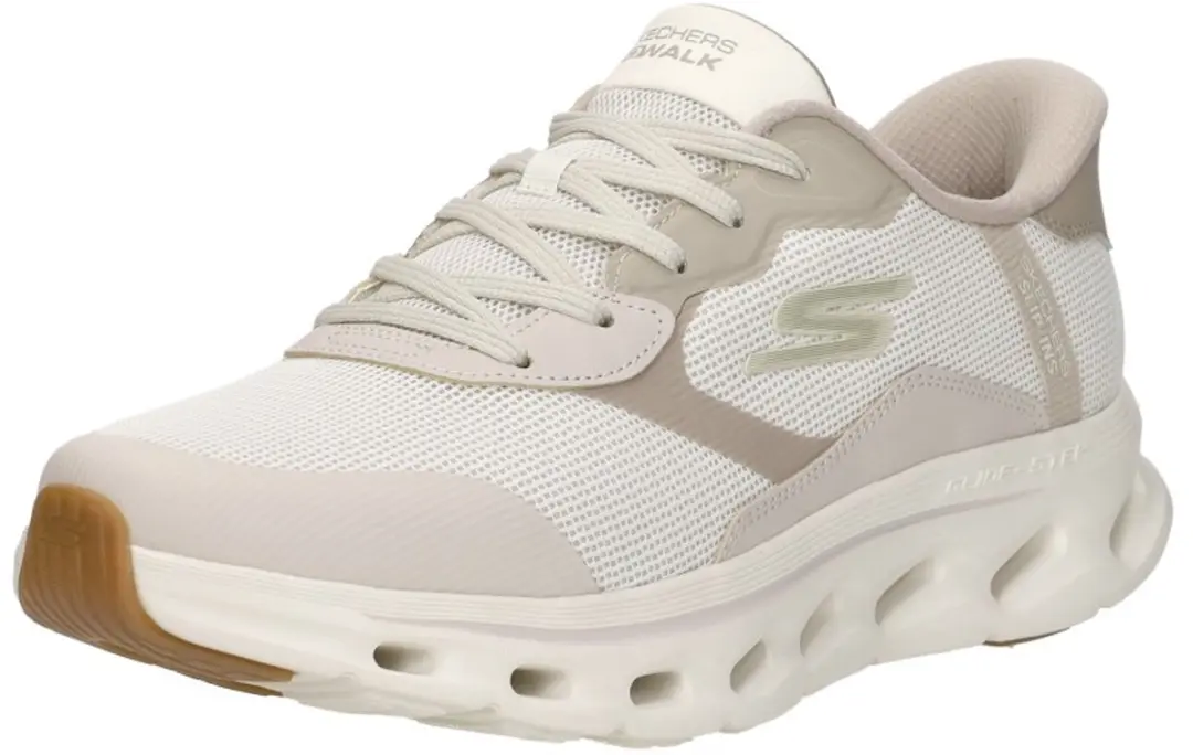 Skechers GO WALK GLIDE-STEP 2.0 ZAC Heren Instappers - Wit - afbeelding 3 van 6