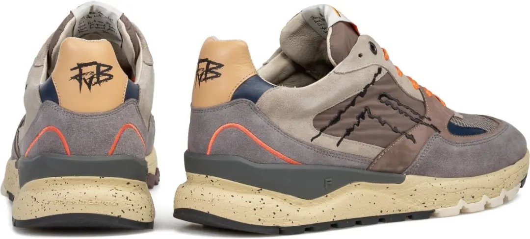 Floris van Bommel DE TREENER 06.15 Lage Sneakers - Grijs - 45.5