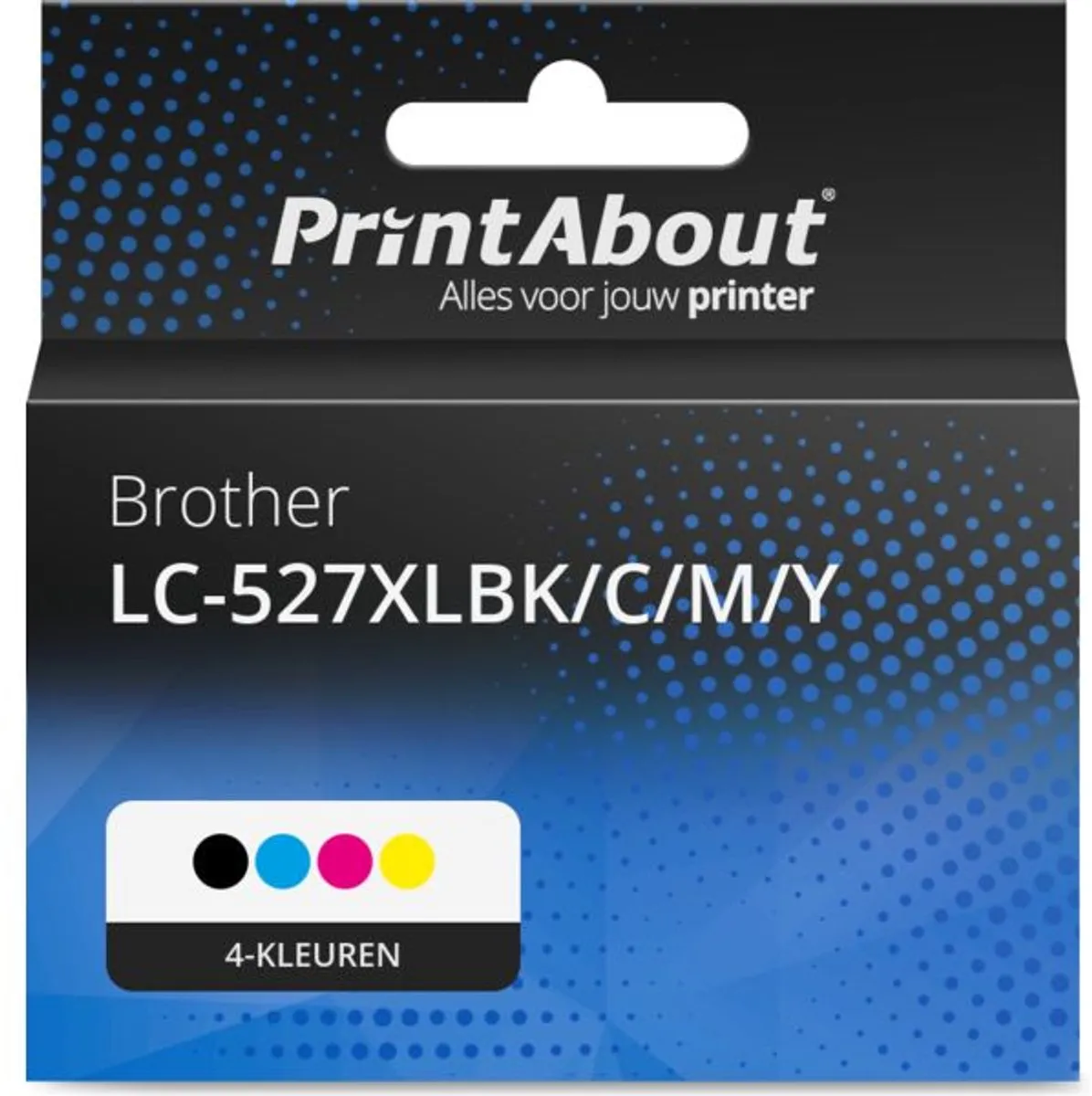 PrintAbout LC-527XLBK/C/M/Y Inktcartridge 4-kleuren