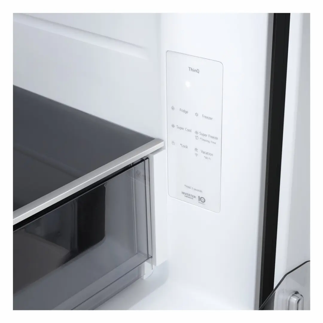 LG GBBS312APY French Door Koelkast 580L - Mat Zwart - afbeelding 3 van 6