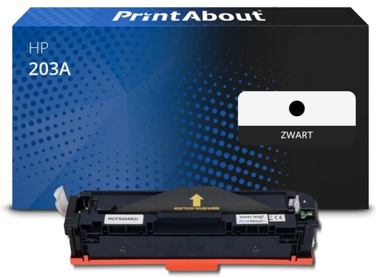 PrintAbout Toner 203A CF540A Zwart