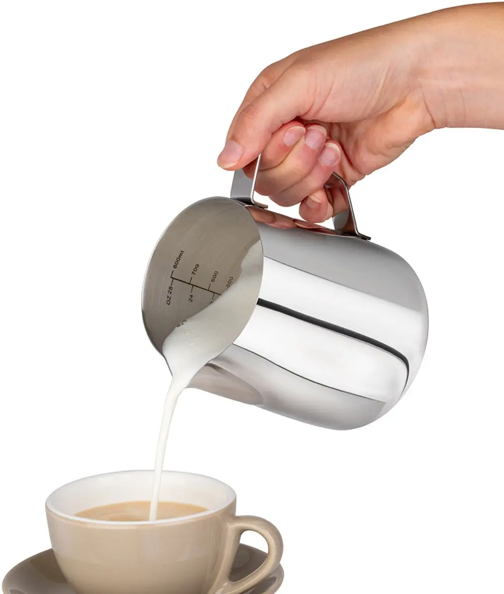APS Melkkannetje RVS - 1,3 l - Ø12cm - afbeelding 3 van 3