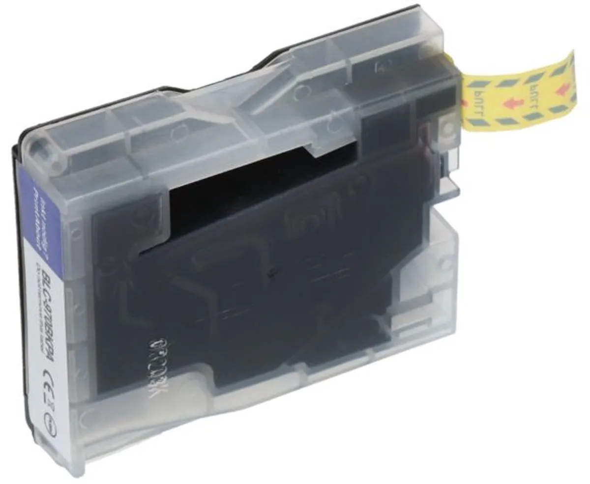 PrintAbout LC-970BK Inktcartridge Zwart - 25ml - Brother