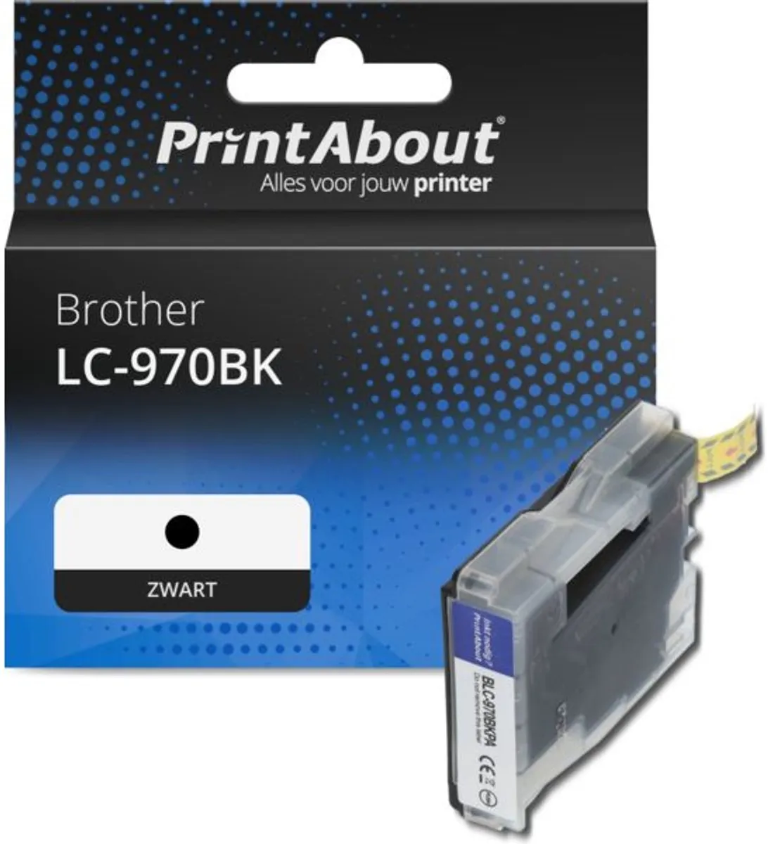 PrintAbout LC-970BK Inktcartridge Zwart