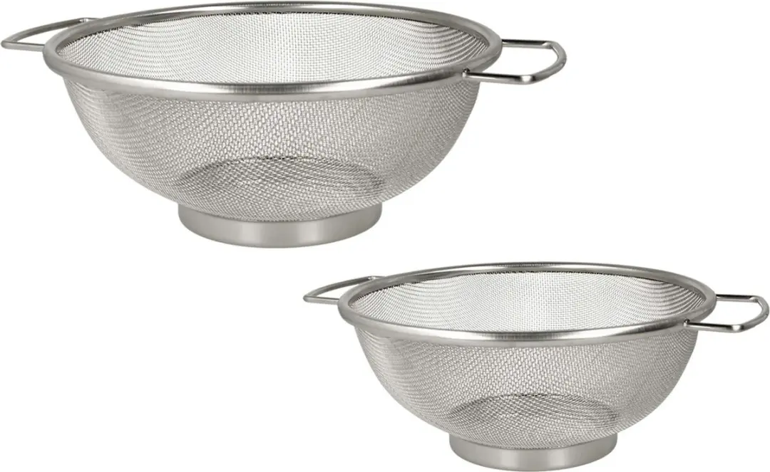 Metaltex Roestvrijstalen Staande Zeef Ø20cm