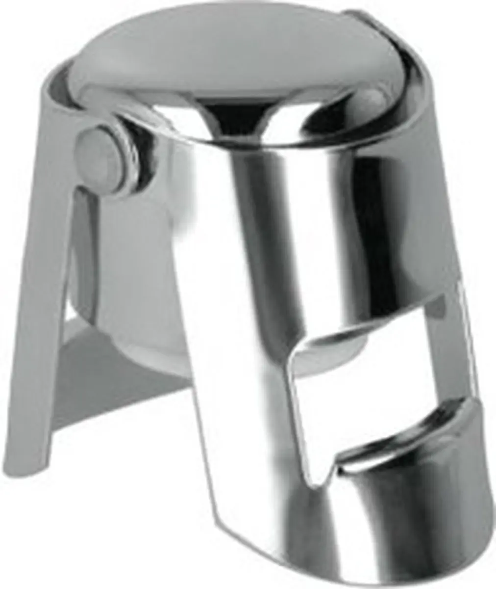 Metaltex Champagnestopper 257250 - Zilver - afbeelding 2 van 4