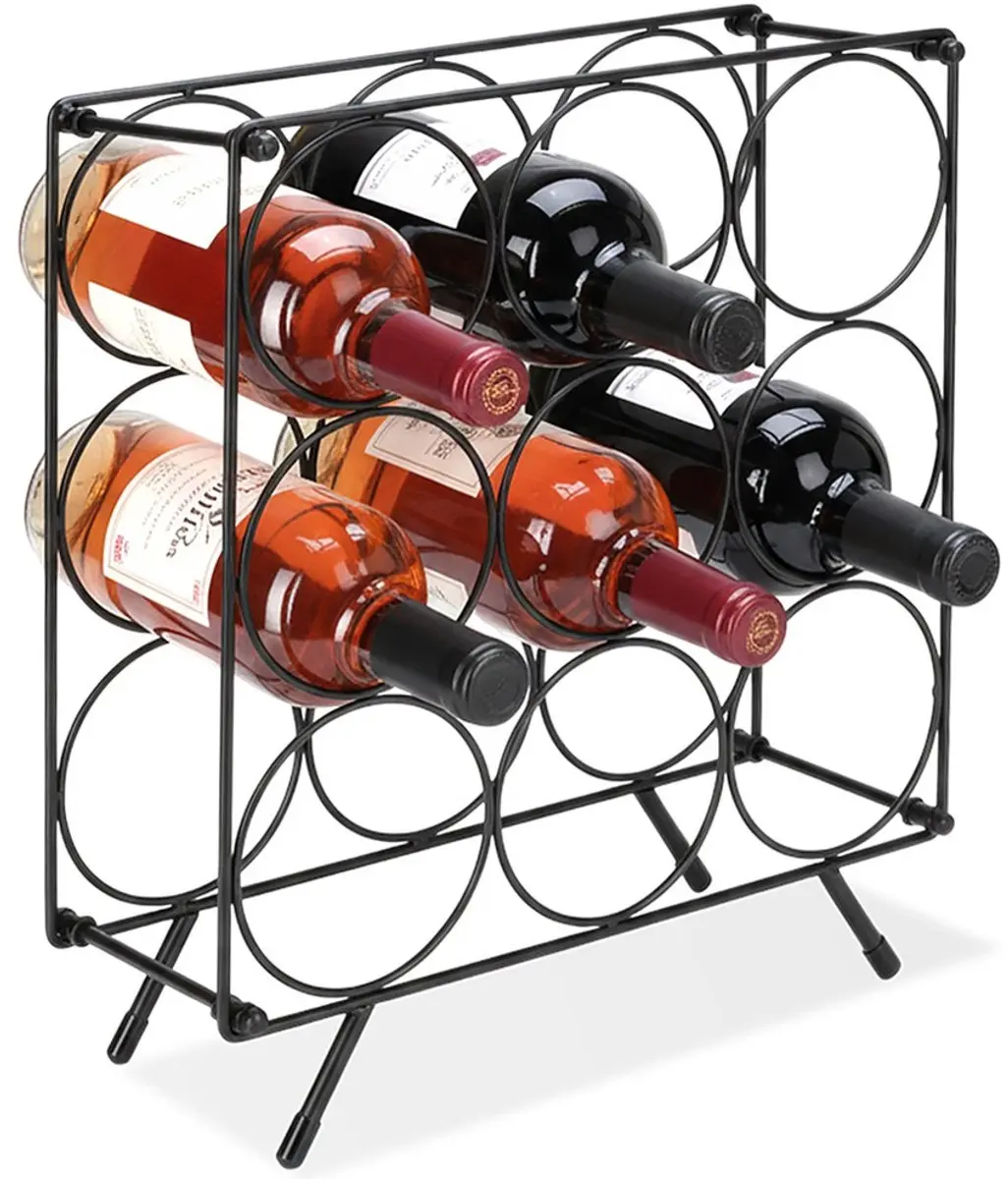Excellent Houseware wijnflessen rek Bourgonge