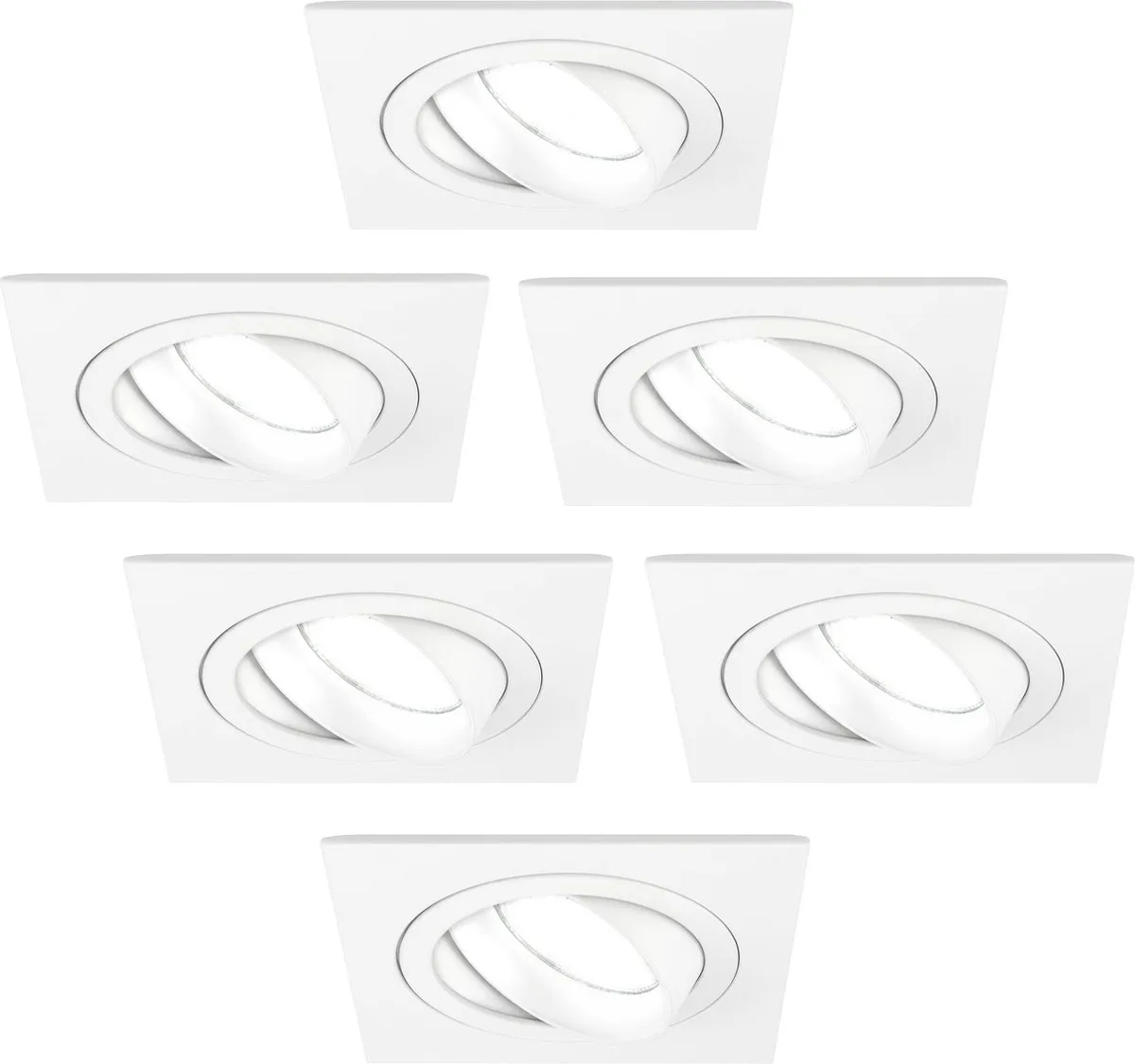 LEDVION Sevilla 6x Inbouwspot 3W 6500K