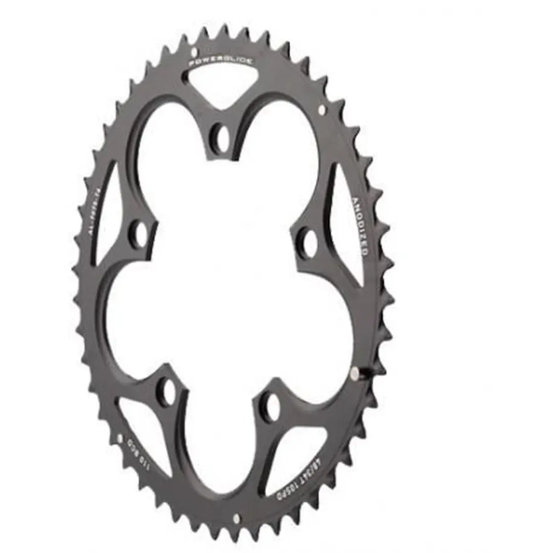 SRAM Road V2 BB30 Short Pin Kettingblad 48T - Zwart - afbeelding 3 van 4