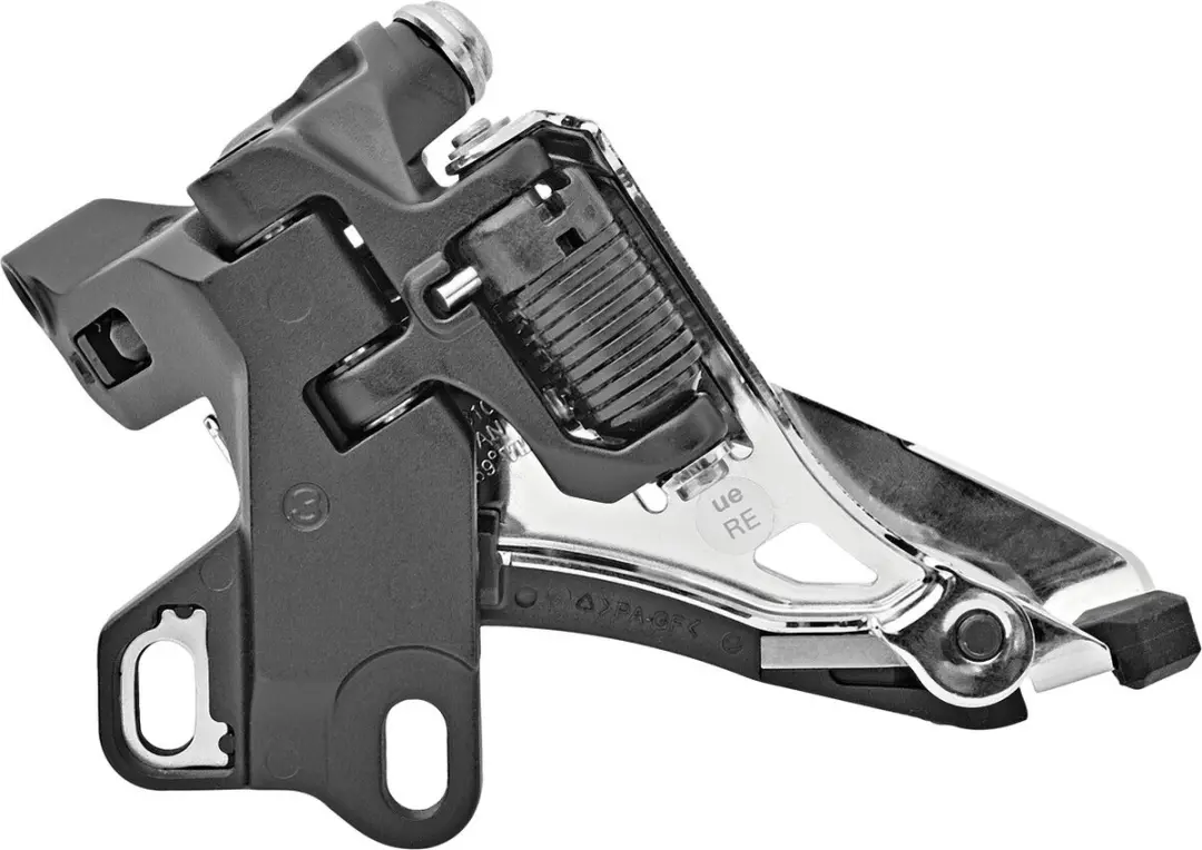 Shimano Deore XT M8100E Voorderailleur 2x12 Speed - Zilver - afbeelding 3 van 5