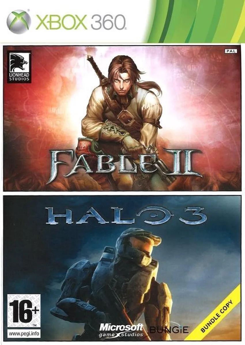 Xbox Halo 3 & Fable II Double Pack