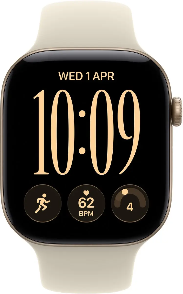 Apple Watch Series 12 46mm GPS - Lichtgoud - S/M - afbeelding 2 van 2