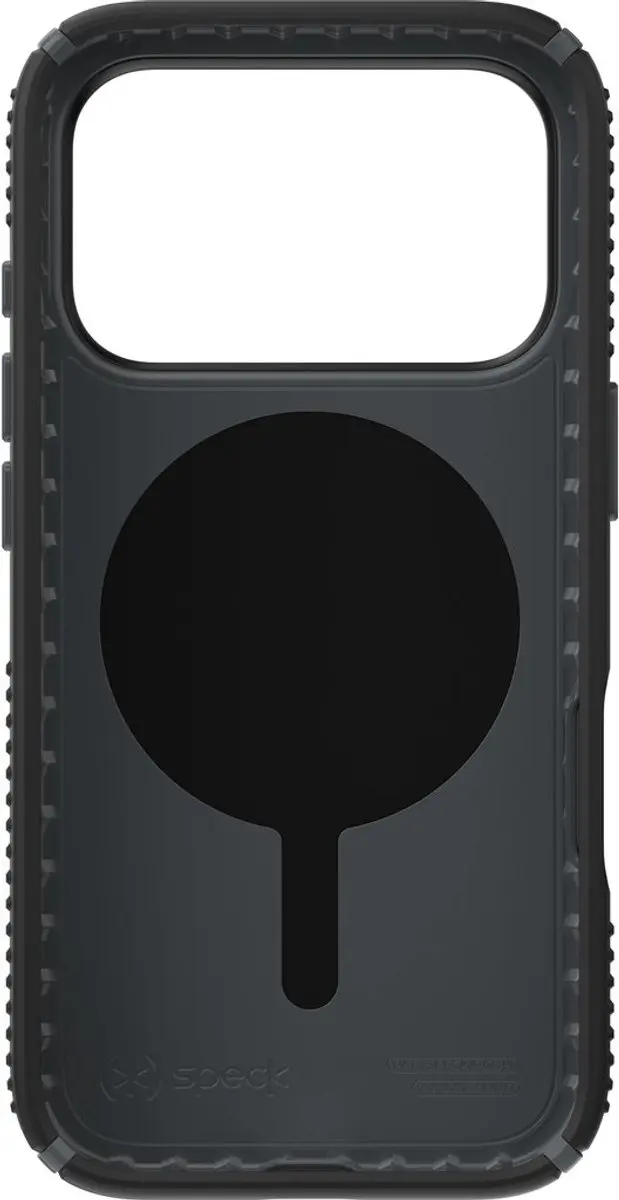 Speck Presidio2 Grip 151096-D143 Hoesje - iPhone 18 Pro - Zwart - afbeelding 2 van 5