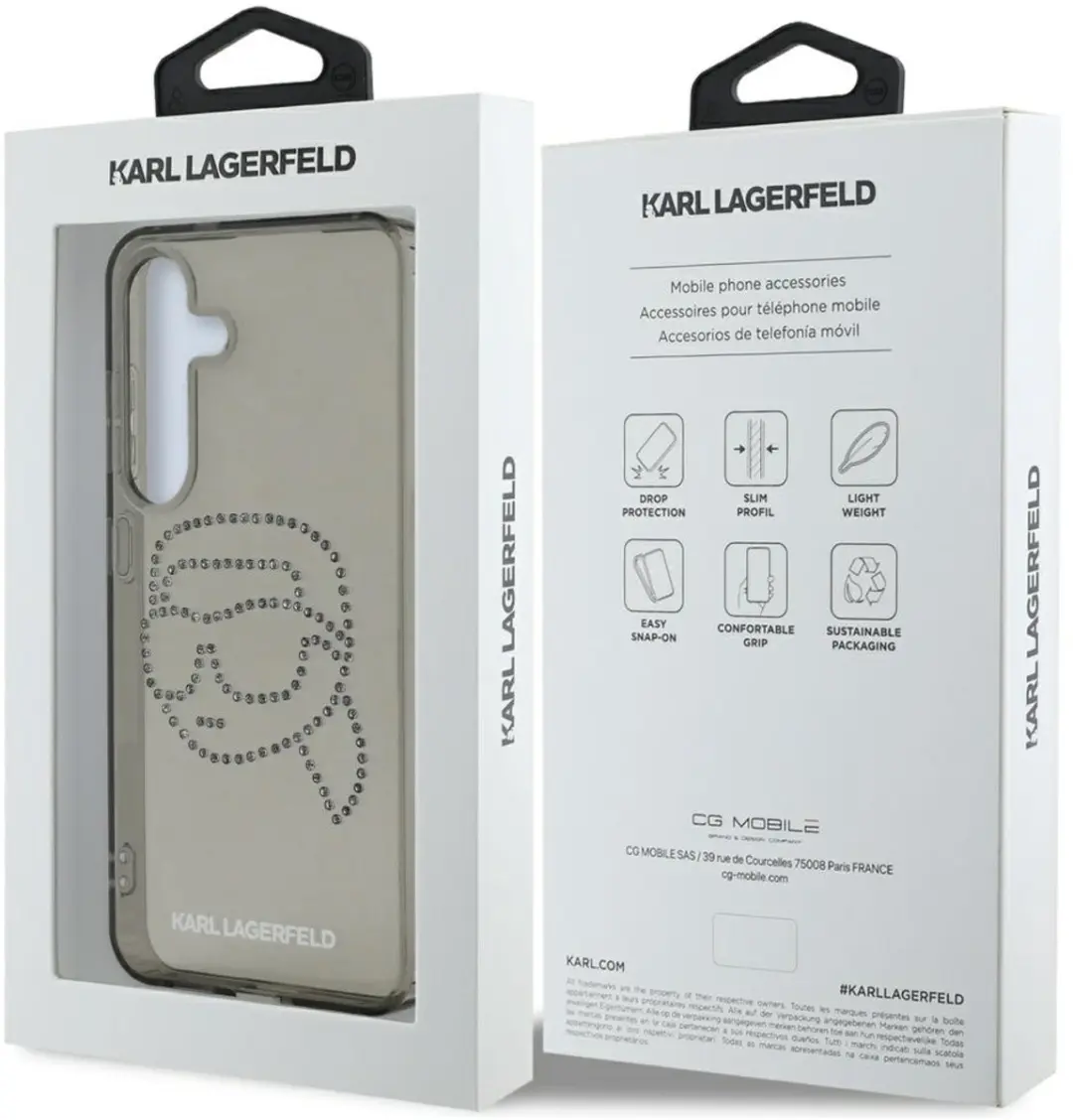 Karl Lagerfeld Hoesje Galaxy S25 - Transparent - afbeelding 4 van 6
