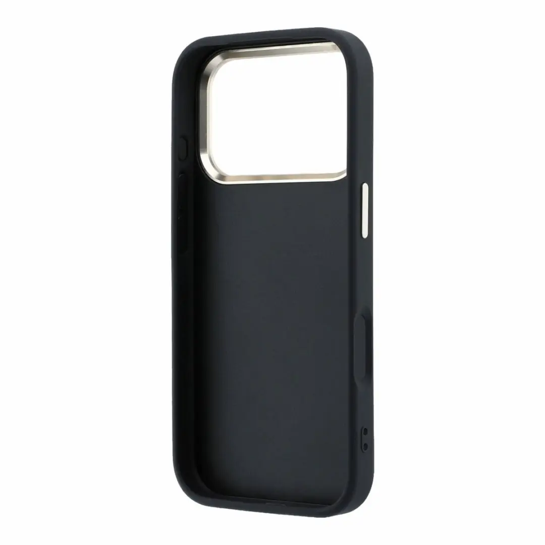 GUESS Telefoonhoesje iPhone 17/18 Pro - Kunstleer Strass - Zwart - afbeelding 2 van 6