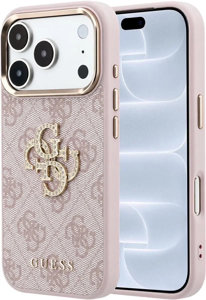 GUESS Hoesje iPhone 17/18 Pro - Roze - MPN 15260 - afbeelding 4 van 4