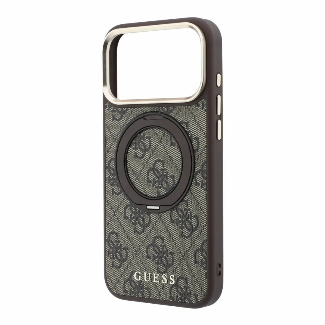 GUESS Hoesje iPhone 17/18 Pro Max - MagSafe - Bruin - afbeelding 6 van 6