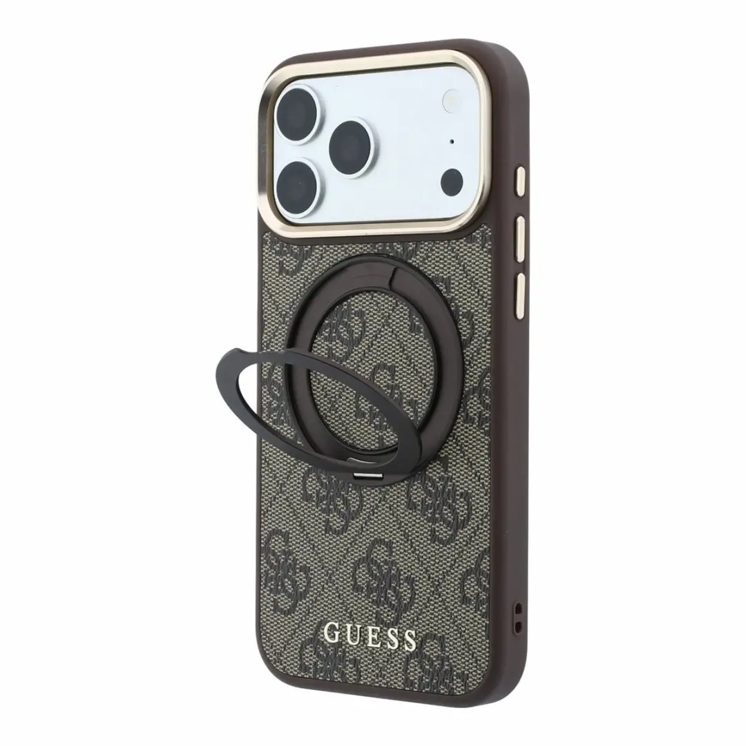 GUESS Hoesje iPhone 17/18 Pro Max - MagSafe - Bruin - afbeelding 3 van 6