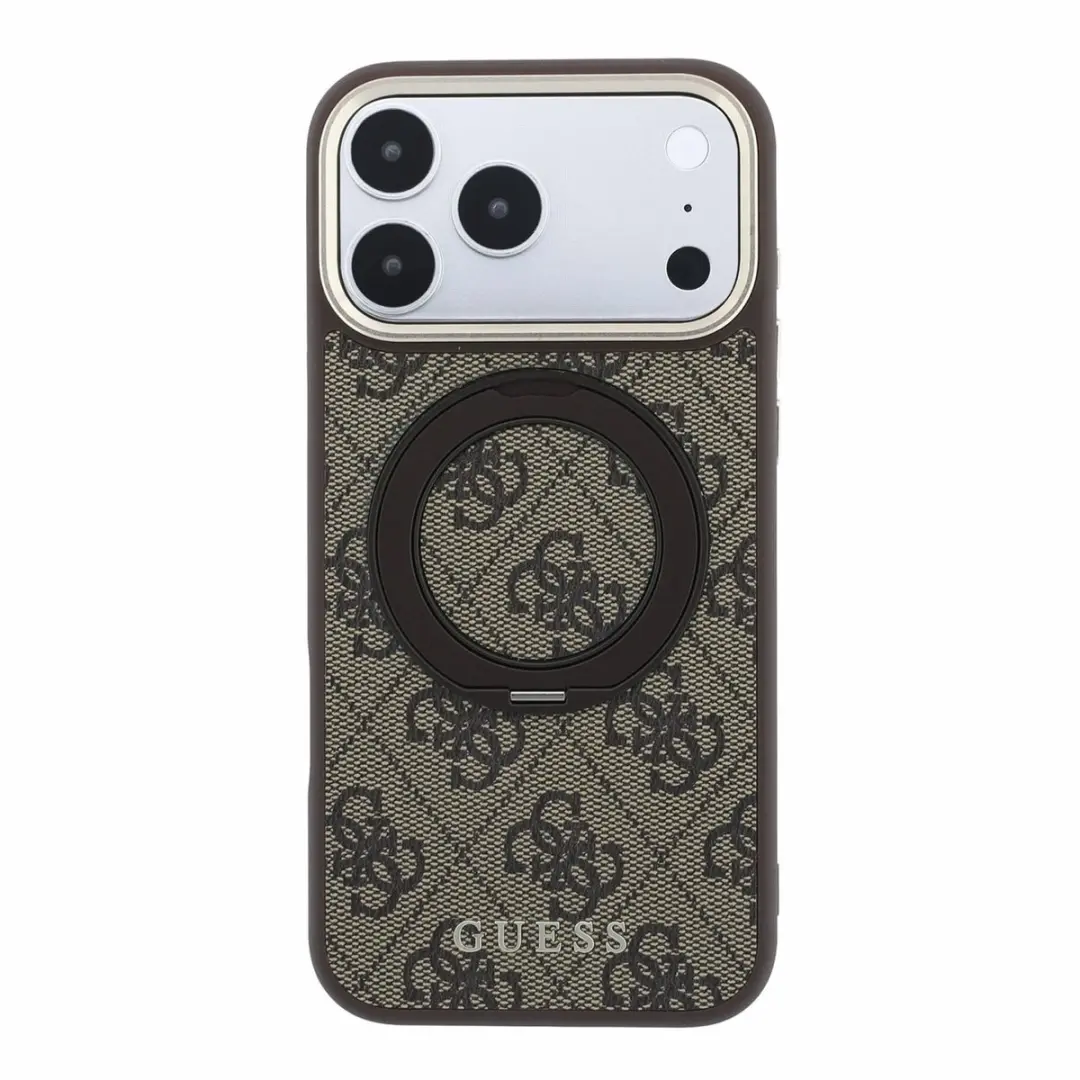 GUESS Hoesje iPhone 17/18 Pro Max - MagSafe - Bruin - afbeelding 5 van 6