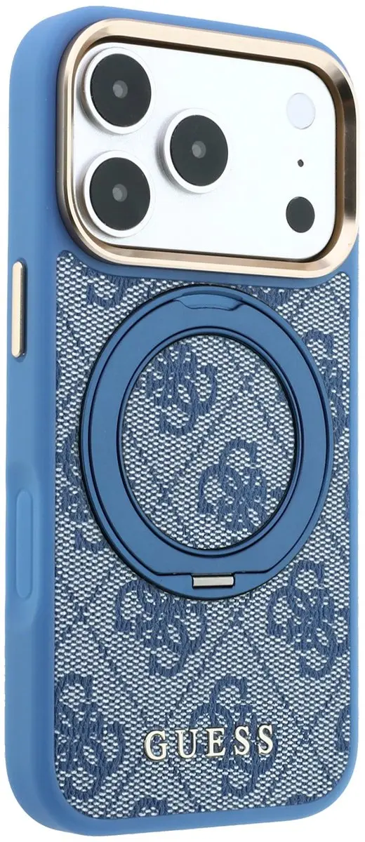 GUESS Telefoonhoesje iPhone 17/18 Pro MagSafe Blauw - 15287 - afbeelding 3 van 6