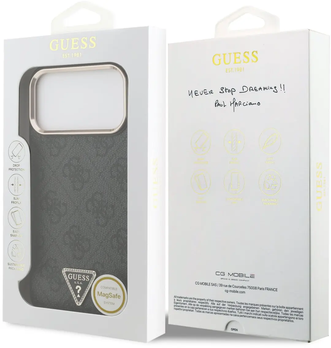 Guess Hoesje iPhone 17/18 Pro Max - MagSafe - Zwart - MPN 15136 - afbeelding 3 van 4