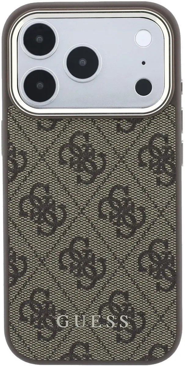 GUESS Hoesje iPhone 17/18 Pro MagSafe - Bruin - 15122 - afbeelding 4 van 6