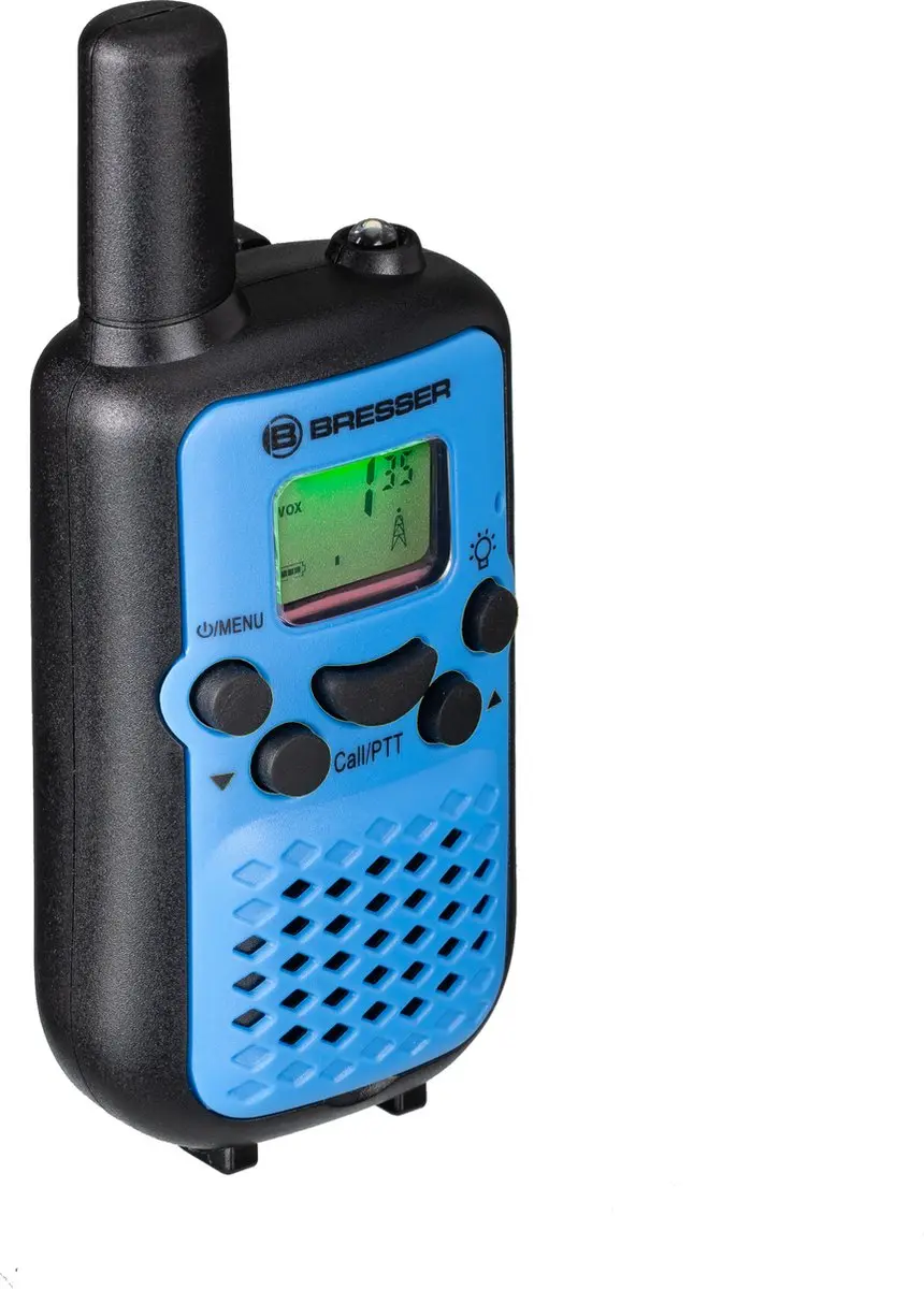 Bresser Junior Walkie Talkie 8811400WXH000 - 2 Stuks - Blauw/Zwart