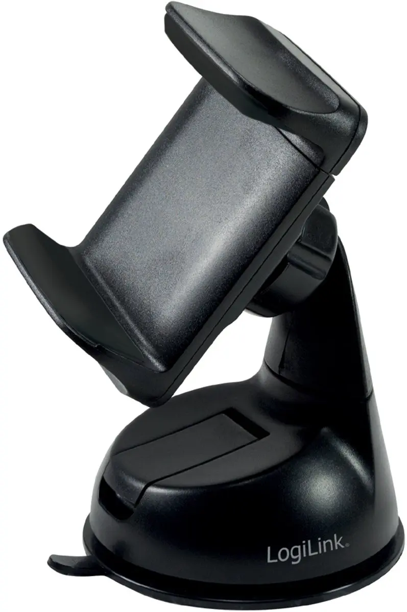 Logilink Smartphone Windschutzscheibe Haltering - Zwart - afbeelding 4 van 4