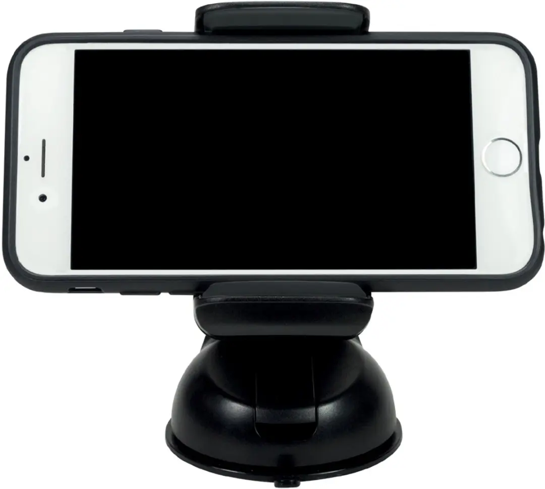 Logilink Smartphone Windschutzscheibe Haltering - Zwart - afbeelding 3 van 4