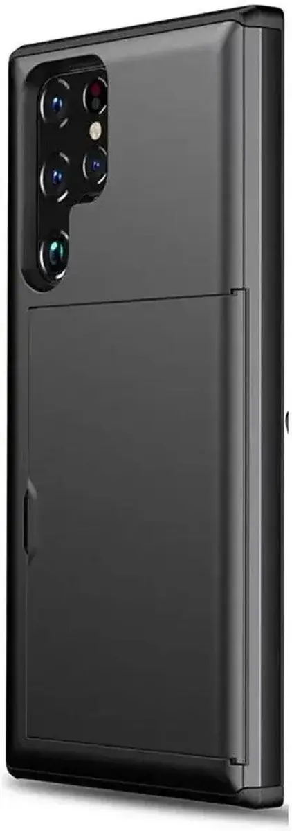 Selected Hoesje Samsung Galaxy S24 Ultra - Kaarthouder 2 Pasjes Zwart - afbeelding 3 van 6