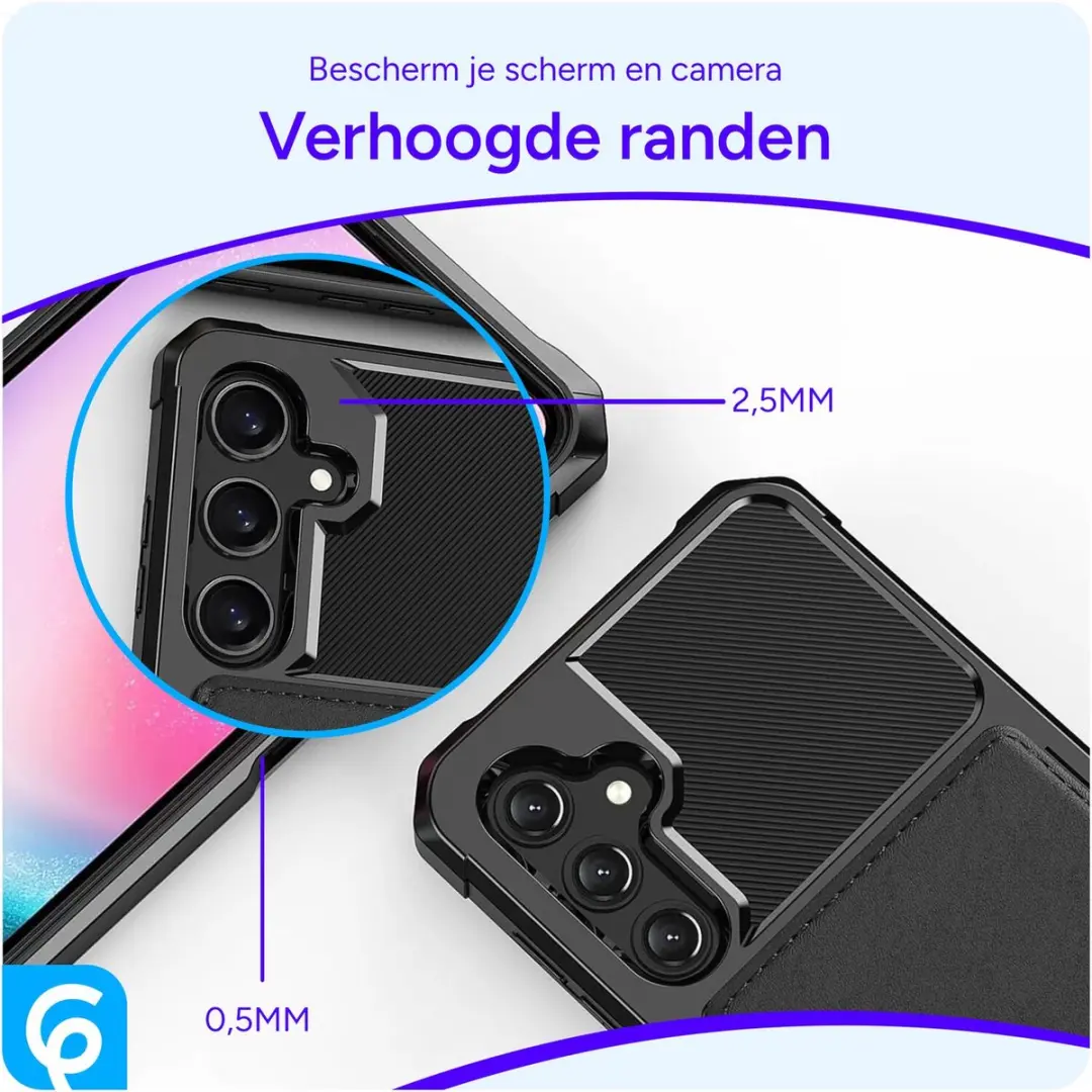 Selected Portemonnee Hoesje Samsung Galaxy A16 - 4 Pasjes - Zwart - afbeelding 5 van 6