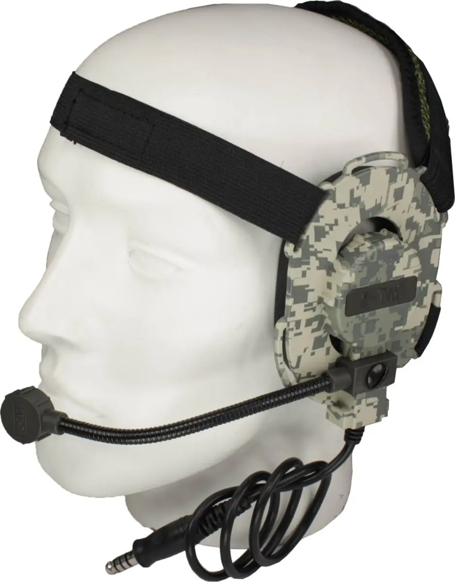 101inc Bowman EVO III Headset camo Z029 digital ACU camo