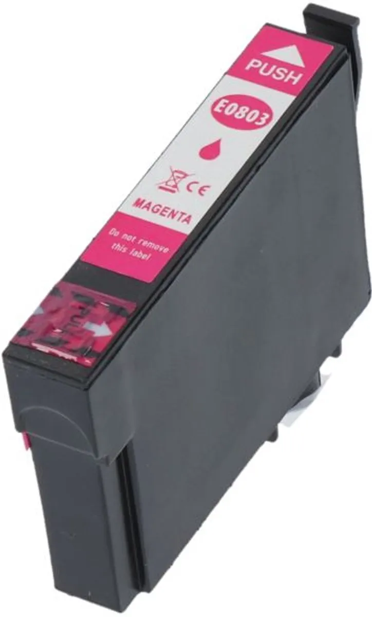 PrintAbout Epson T0803 Magenta Inktcartridge - 13ml