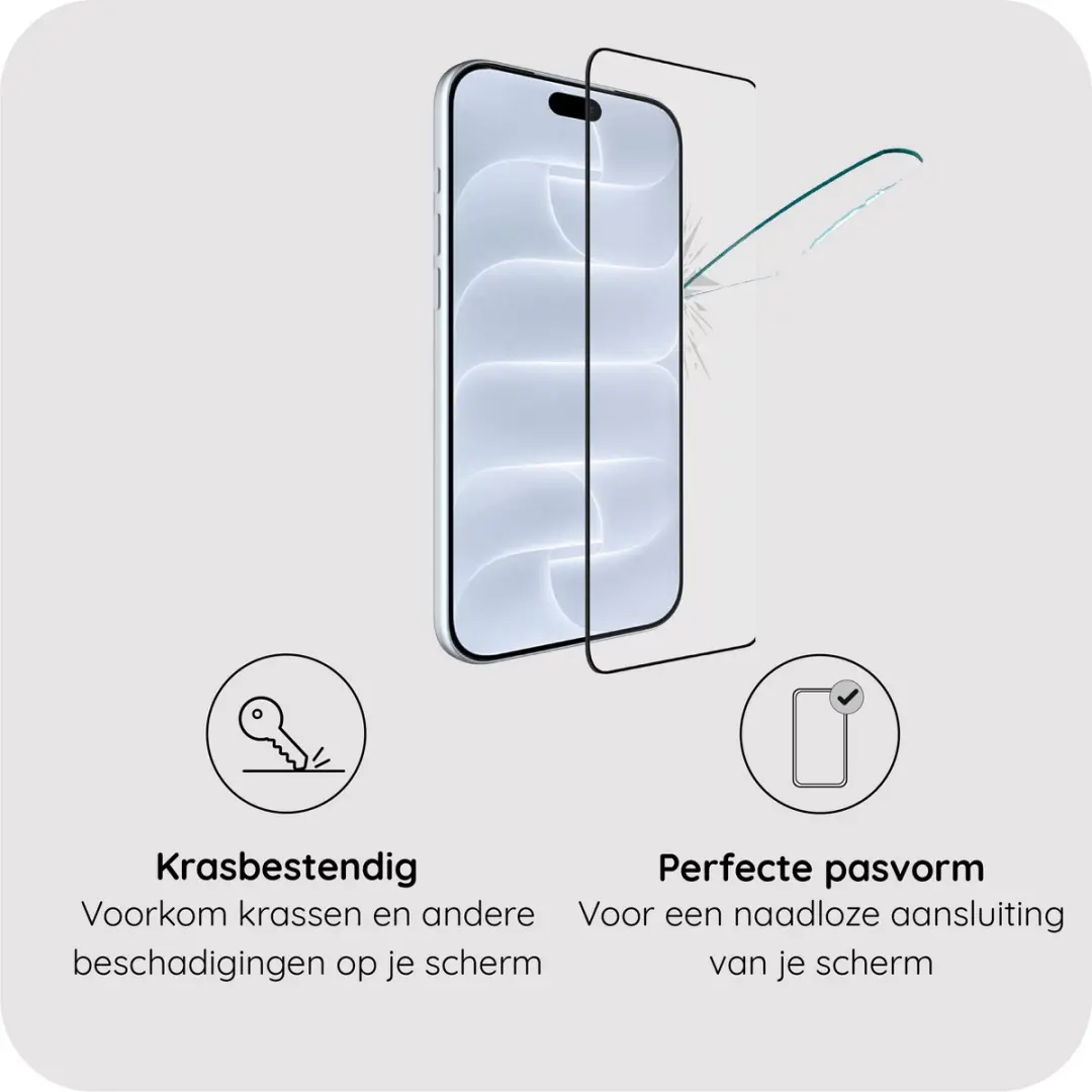 Just in Case iPhone 18 Pro Max Screenprotector - 1 Stuk - afbeelding 2 van 6