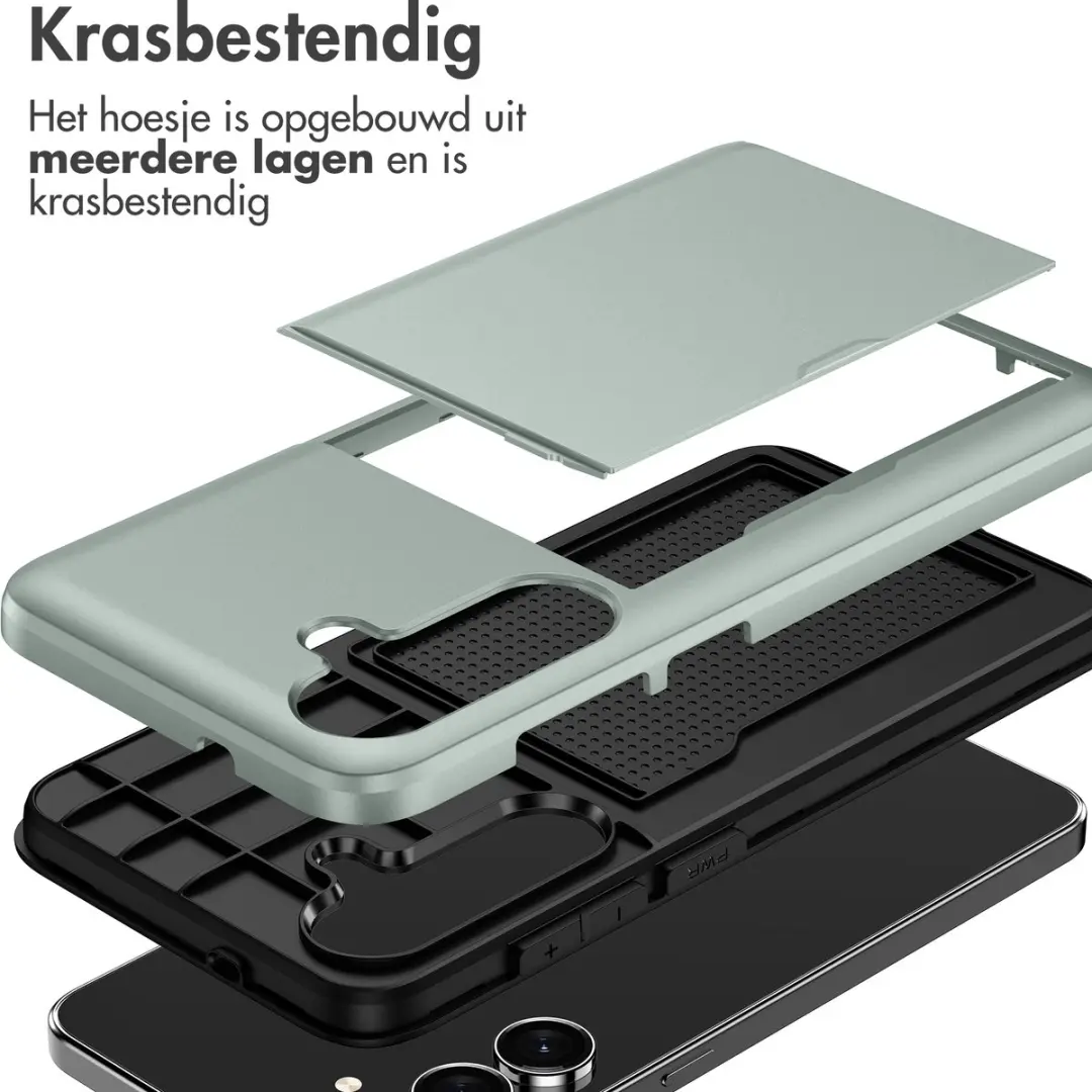 Imoshion Hoesje Samsung Galaxy S26 FE - Donkergroen - 2 Pasjes - afbeelding 6 van 6