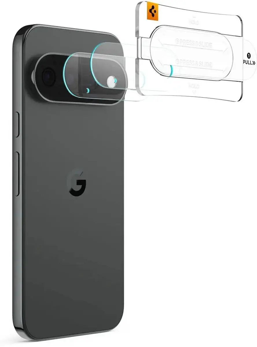 Spigen AGL11484 Camera Lens Protector - 9H Glas - 2 Stuks - Transparant - afbeelding 6 van 6