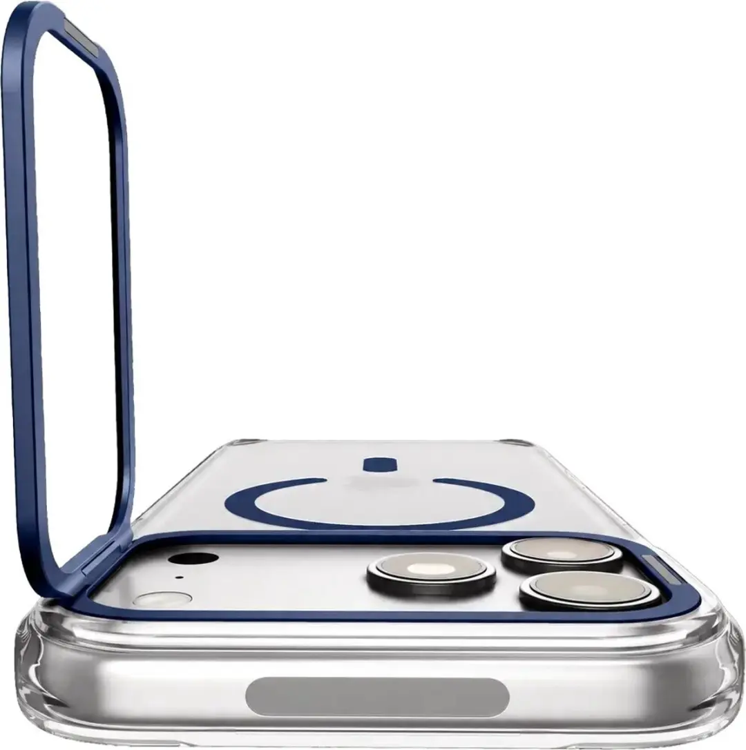 Spigen Ultra Hybrid Optik S ACS11922 iPhone Hoesje - MagSafe Blauw - afbeelding 2 van 6