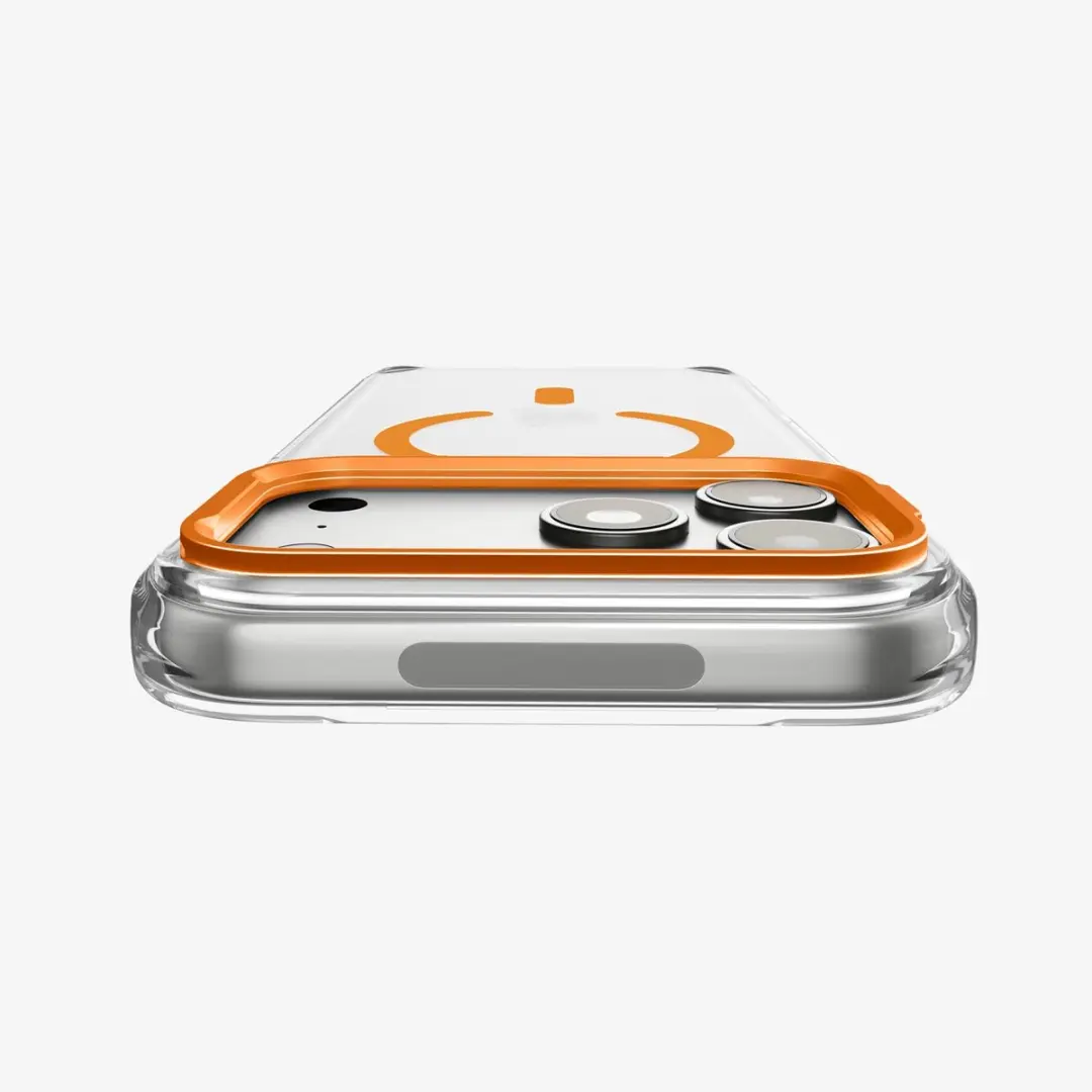 Spigen Ultra Hybrid Optik S ACS11923 Hoesje - iPhone 17/18 Pro - Oranje - afbeelding 3 van 6